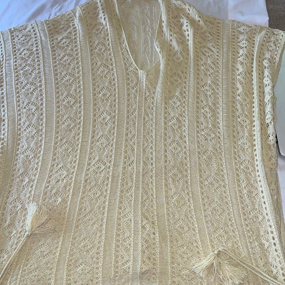 Amazon tan swimsuit coverup